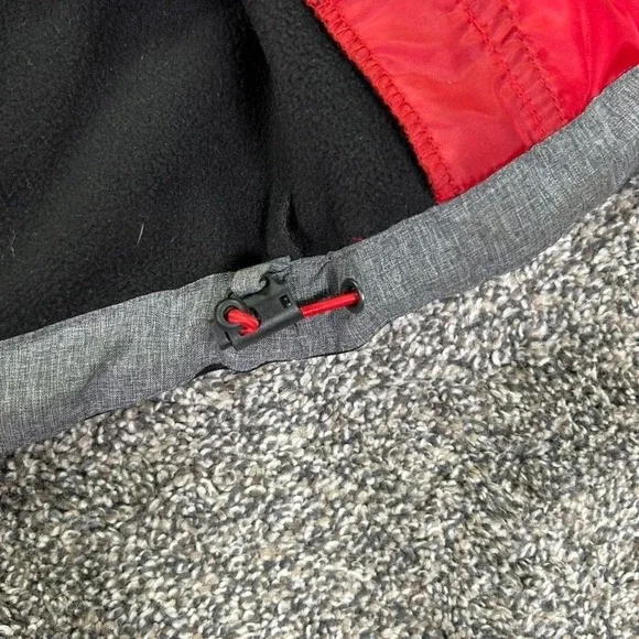 Snap-On Tools Equalizer Insulated Jacket Mens XL Gray Black Red Accents Workwear - Picture 7 of 15